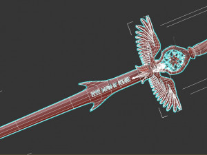 angel sword 3D Model