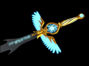 angel sword 3D Model