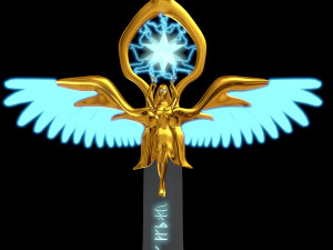 angel sword 3D Model