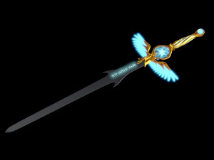 angel sword 3D Model