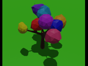 Set of trees 3Dモデル