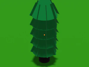 Set of trees 3D Model