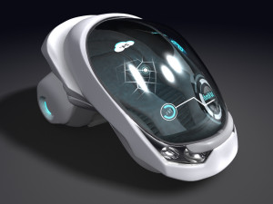 futuristic vehicle bio i 1200 3D 模型