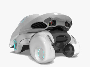 futuristic vehicle bio i 1200 3D 模型