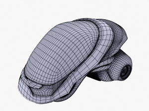 futuristic vehicle bio i 1200 3D 模型