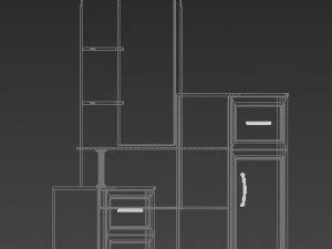 dressing table 3D Model