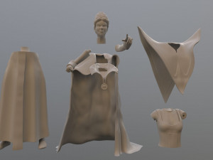 Tempestra - TMNT 1987 stampabile in 3D Modello di stampa 3D