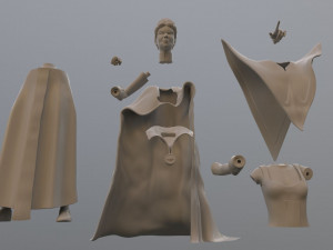 Tempestra - TMNT 1987 stampabile in 3D Modello di stampa 3D