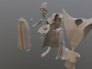 Tempestra - TMNT 1987 stampabile in 3D Modello di stampa 3D