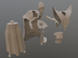 Tempestra - TMNT 1987 stampabile in 3D Modello di stampa 3D