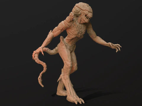 Pumpkinhead Printable STL three poses 3D Print Model
