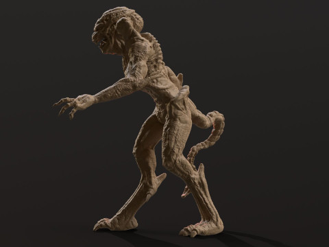 Pumpkinhead Printable Model Cetak 3D