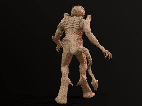 Pumpkinhead Printable Model Cetak 3D
