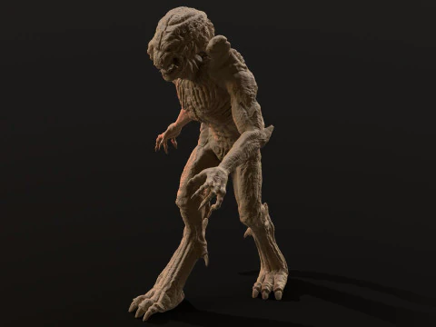 Pumpkinhead Printable STL three poses 3D Print Model