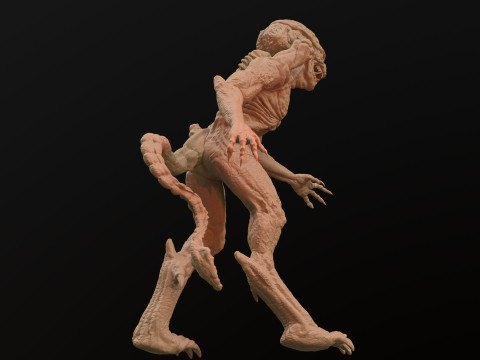 Pumpkinhead Printable Model Cetak 3D
