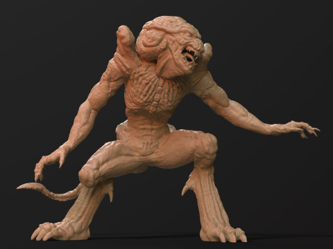 Pumpkinhead Printable Model Cetak 3D