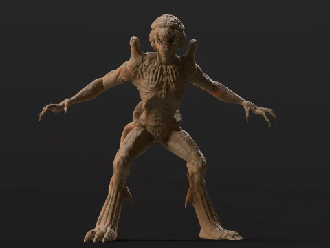 Pumpkinhead Printable STL three poses 3D Print Model