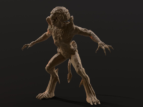 Pumpkinhead Printable Model Cetak 3D