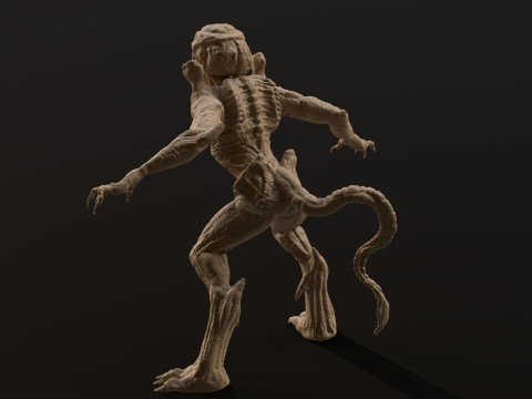 Pumpkinhead Printable Model Cetak 3D