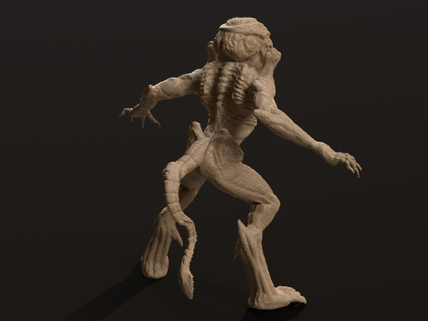 Pumpkinhead Printable Model Cetak 3D
