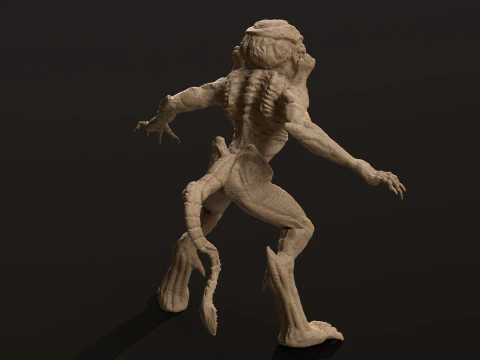 Pumpkinhead Printable STL three poses 3D Print Model