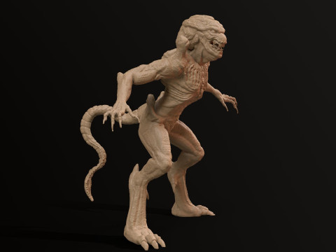 Pumpkinhead Printable Model Cetak 3D