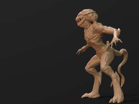 Pumpkinhead Printable Model Cetak 3D