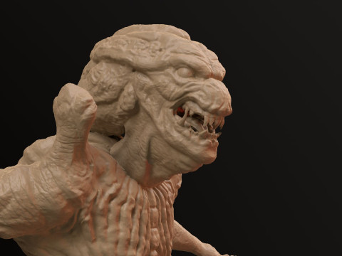 Pumpkinhead Printable Model Cetak 3D