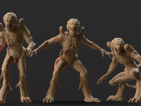 Pumpkinhead Printable Model Cetak 3D