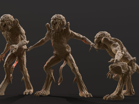 Pumpkinhead Printable Model Cetak 3D