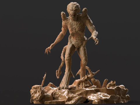 Pumpkinhead Printable STL three poses 3D Print Model