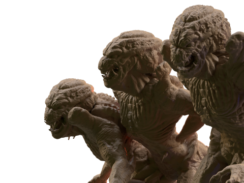 Pumpkinhead Printable Model Cetak 3D