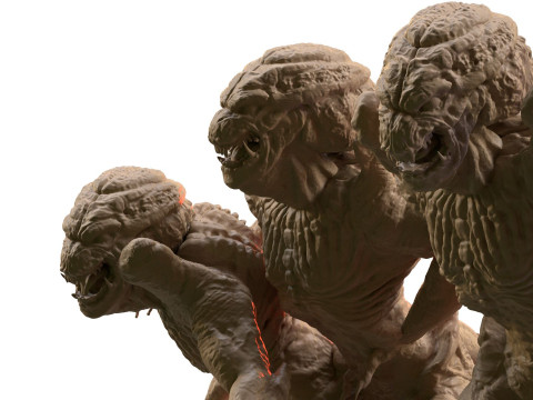 Pumpkinhead Printable Model Cetak 3D
