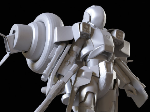 Robotech Veritech Cyclone Mospeda Printable 3D Принт Модель