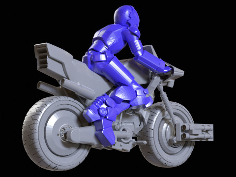 Robotech Veritech Cyclone Mospeda Printable 3D Принт Модель