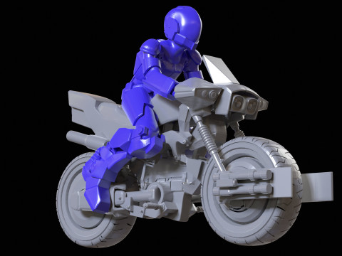 Robotech Veritech Cyclone Mospeda Printable 3D Принт Модель