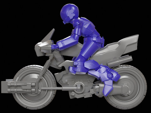 Robotech Veritech Cyclone Mospeda Printable 3D Принт Модель