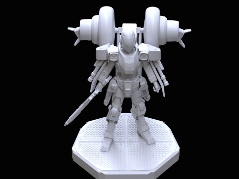 Robotech Veritech Cyclone Mospeda Printable 3D Принт Модель