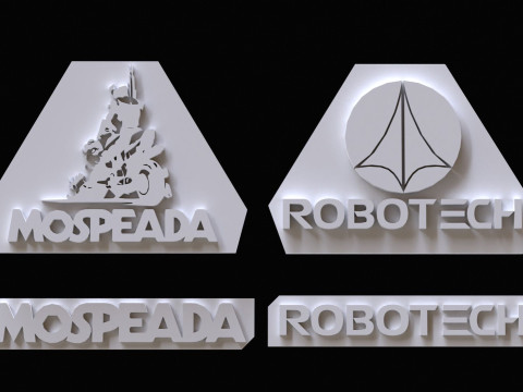 Robotech Veritech Cyclone Mospeda Printable 3D Принт Модель