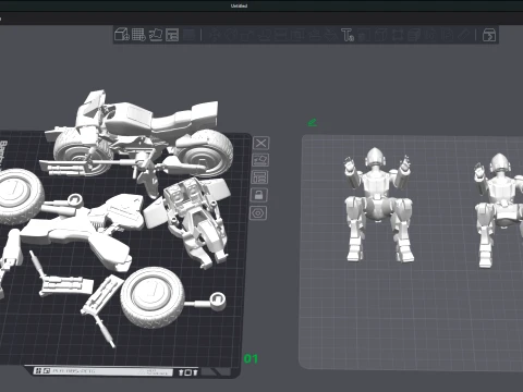 Robotech Veritech Cyclone Mospeda Printable 3D Print Model