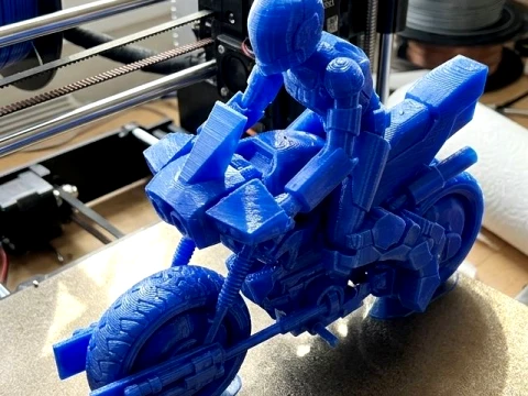 Robotech Veritech Cyclone Mospeda Printable 3D Print Model