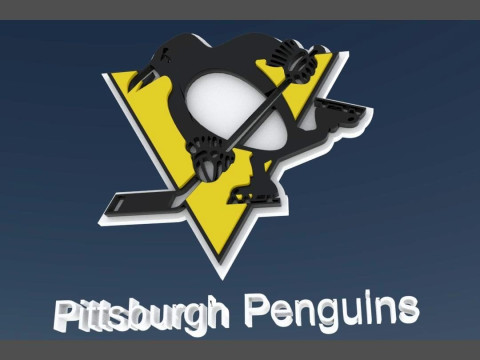NHL All logo teams Printable and Renderable 3D Print Model