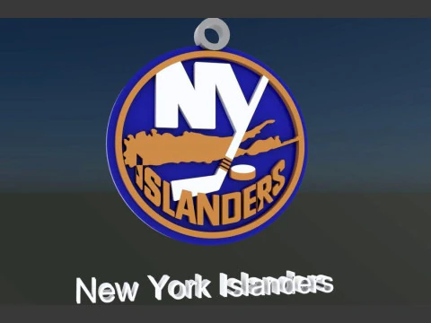 NHL All logo teams Printable and Renderable 3D Print Model