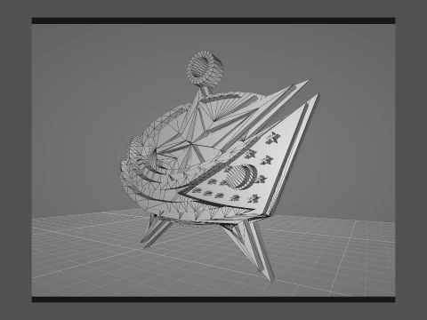 NHL All logo teams Printable and Renderable 3D Print Model