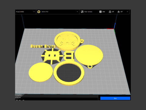 NHL All logo teams Printable and Renderable 3D Print Model