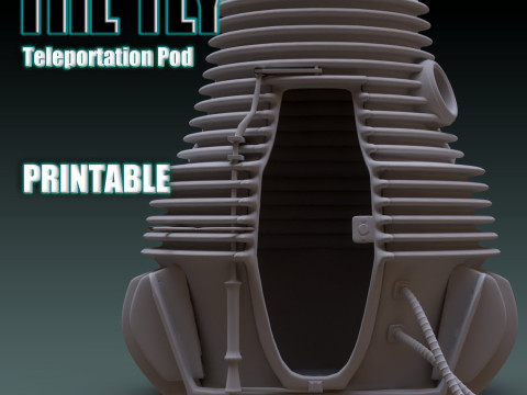 The Fly Teleportation Pod 3D 打印模型