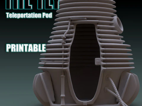 Muchowa kapsuła teleportacyjna Model do druku 3D