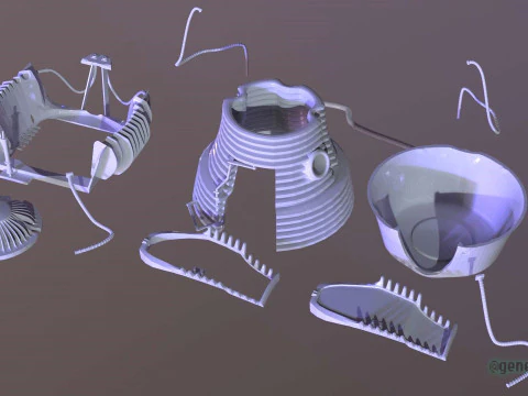 Muchowa kapsuła teleportacyjna Model do druku 3D