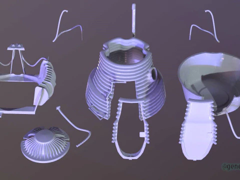 Muchowa kapsuła teleportacyjna Model do druku 3D