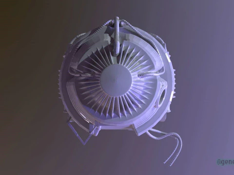 Muchowa kapsuła teleportacyjna Model do druku 3D